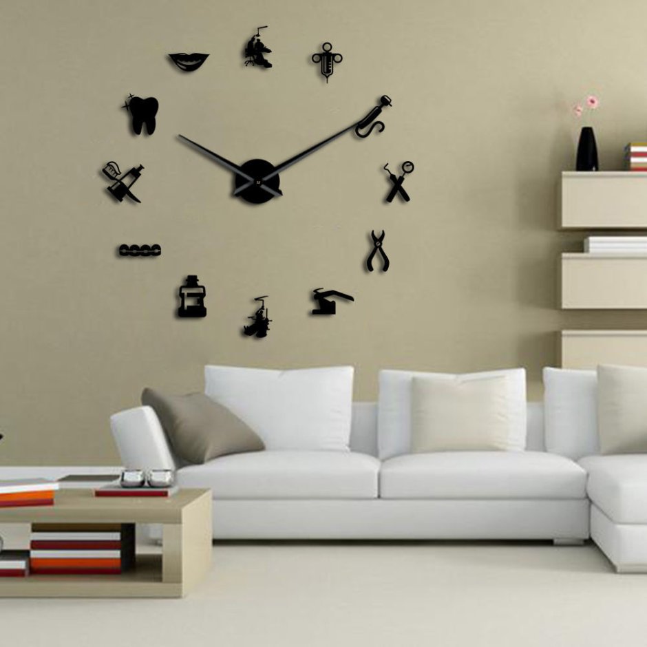 Часы настенные DIY Clock 3d