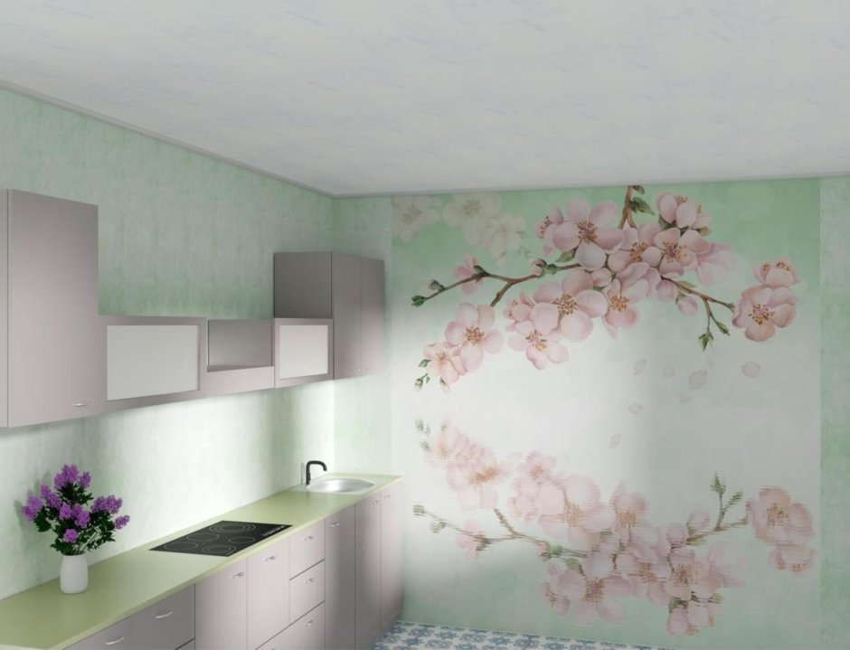 Панели ПВХ стеновые для кухни