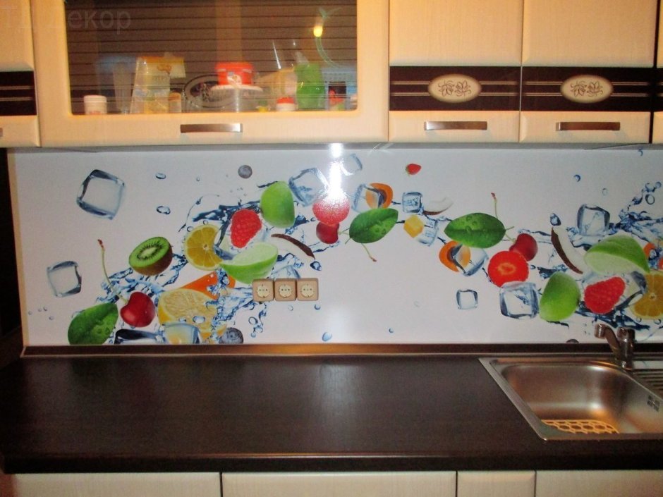 АБС пластик фартук для кухни