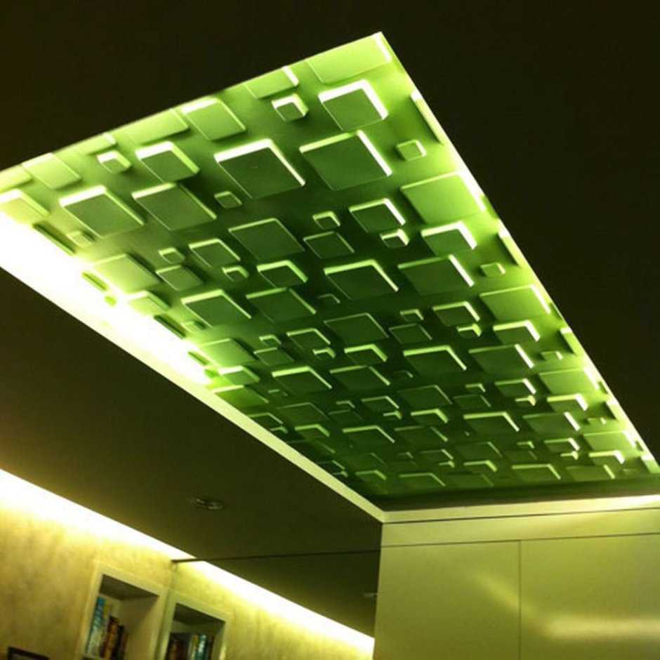 3d панели для потолка