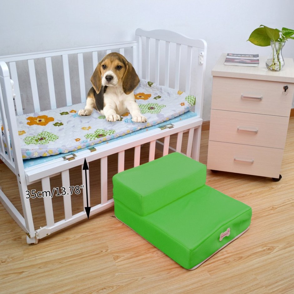 Лестница для собак на кровать
