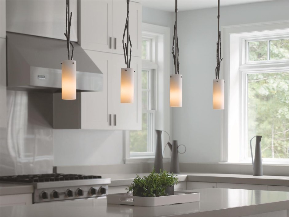 Brindille Rectangle Pendant by Hubbardton Forge