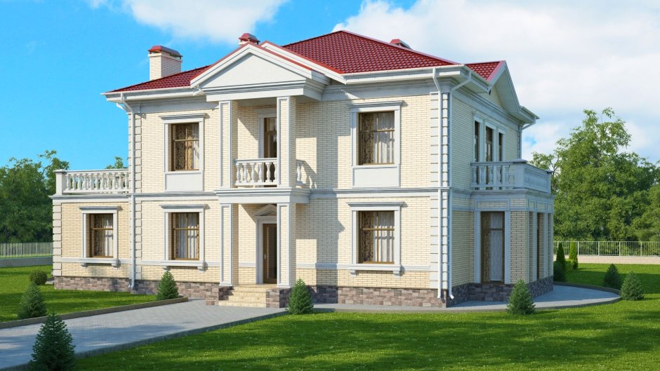 Дом в классическом стиле