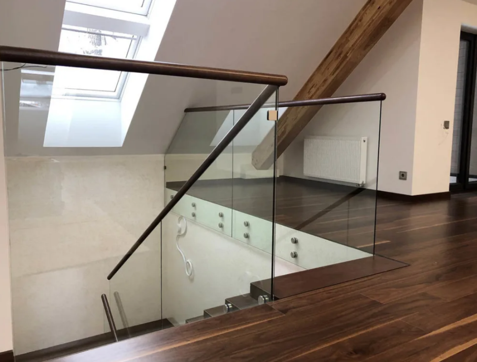 Стеклянное ограждение Triplex без перил