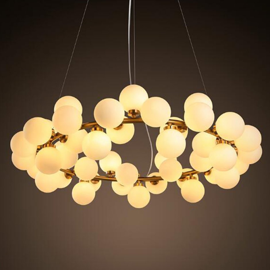 Люстра Glass Bubble Chandelier