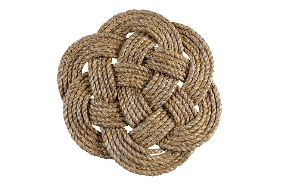 Коврик из каната