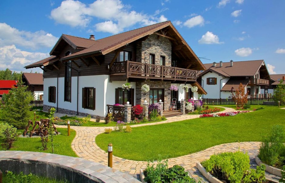 Альпийская деревня Шамони в Красноярске
