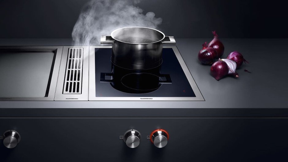Gaggenau вытяжка встраиваемая в столешницу