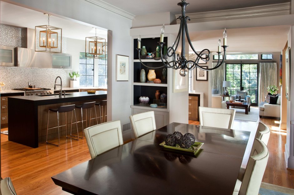 Kitchen and Dining Room интерьер