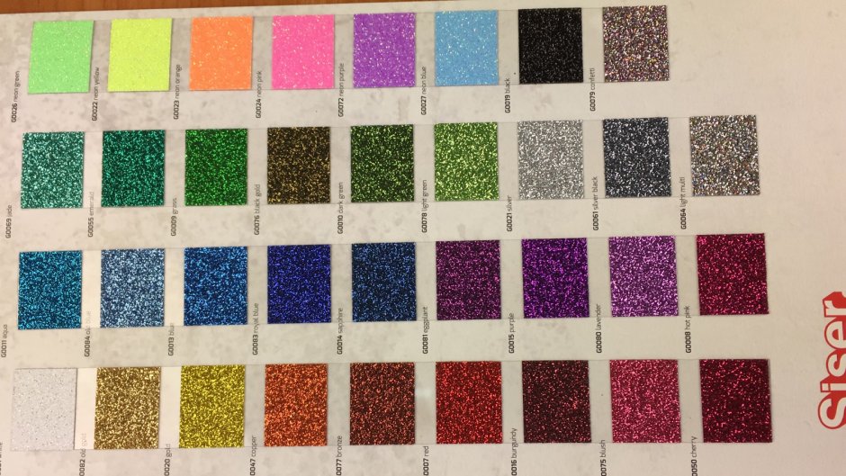 Siser glitter2 артикул: g0079