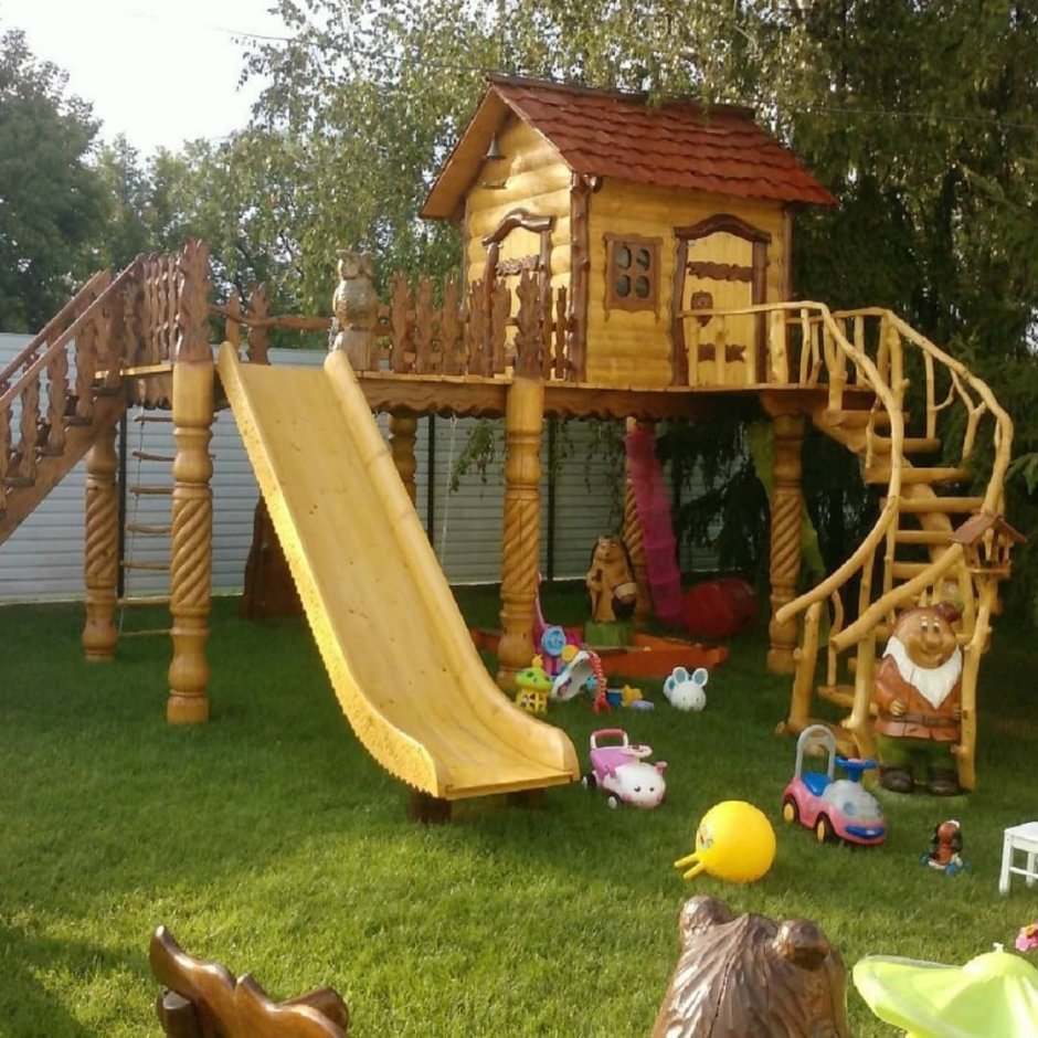 Сказочная игровая площадка