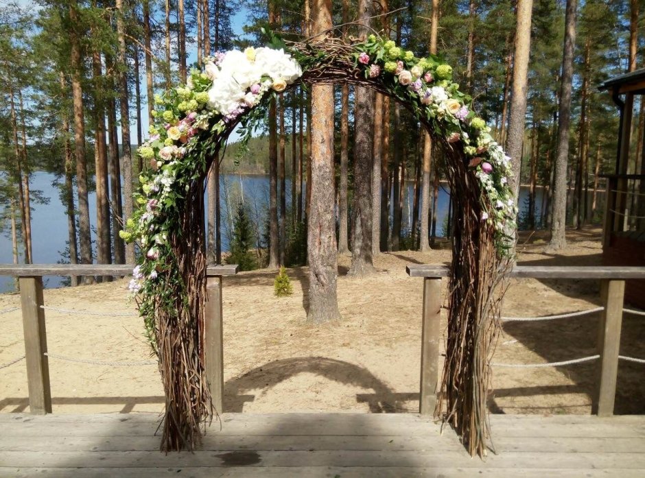 Свадебная арка лоза