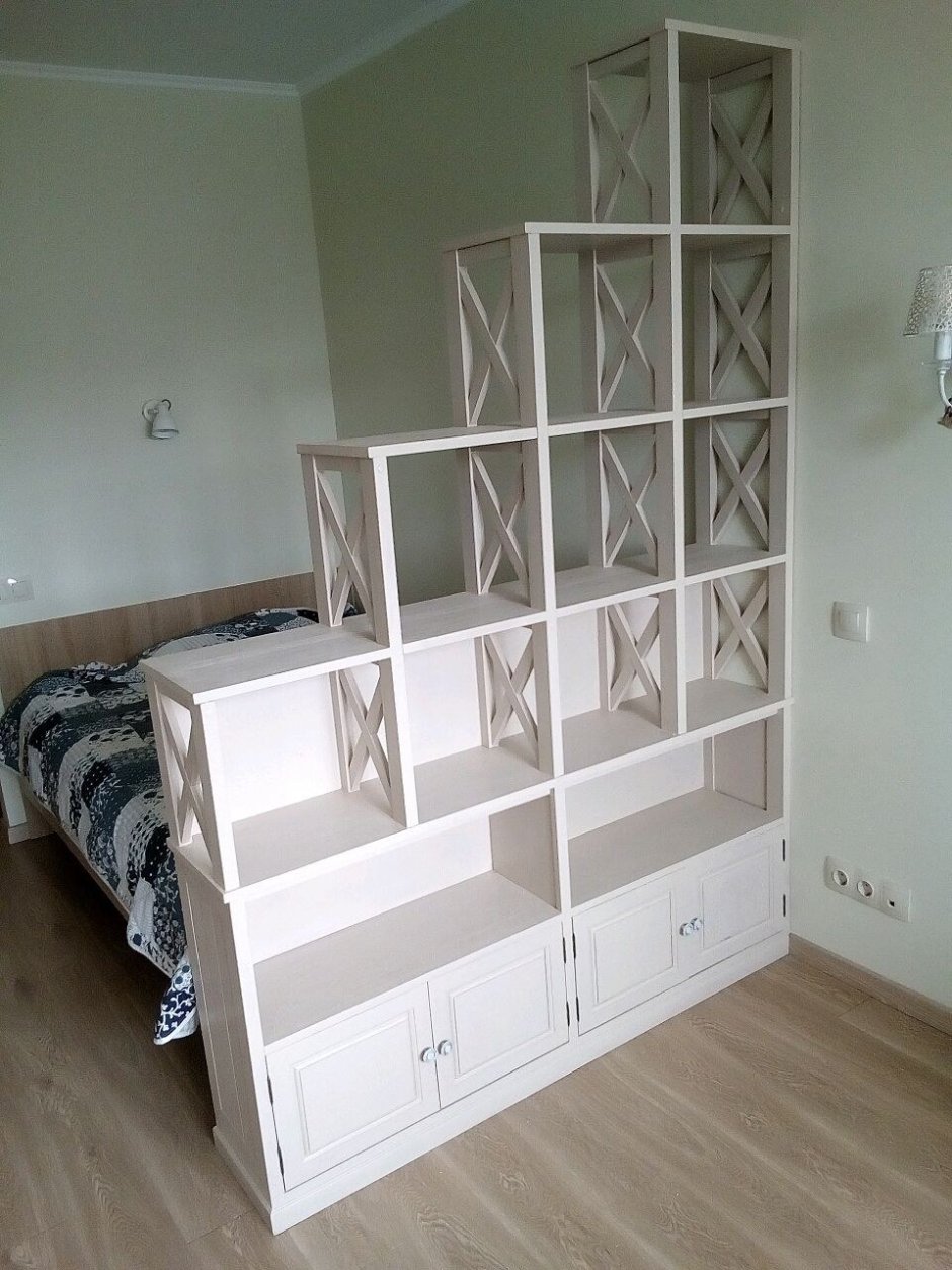 Стеллаж икеа каллакс зонирование