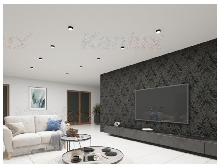 Встраиваемый светильник Kanlux Mini riti, gu10, 25 Вт