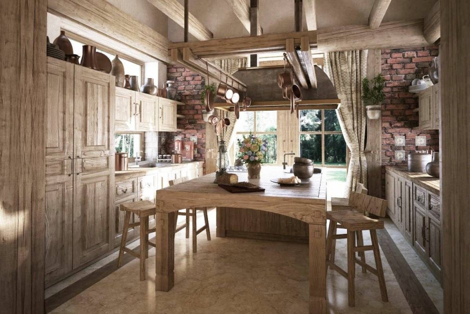 Деревенский стиль Rustic Style