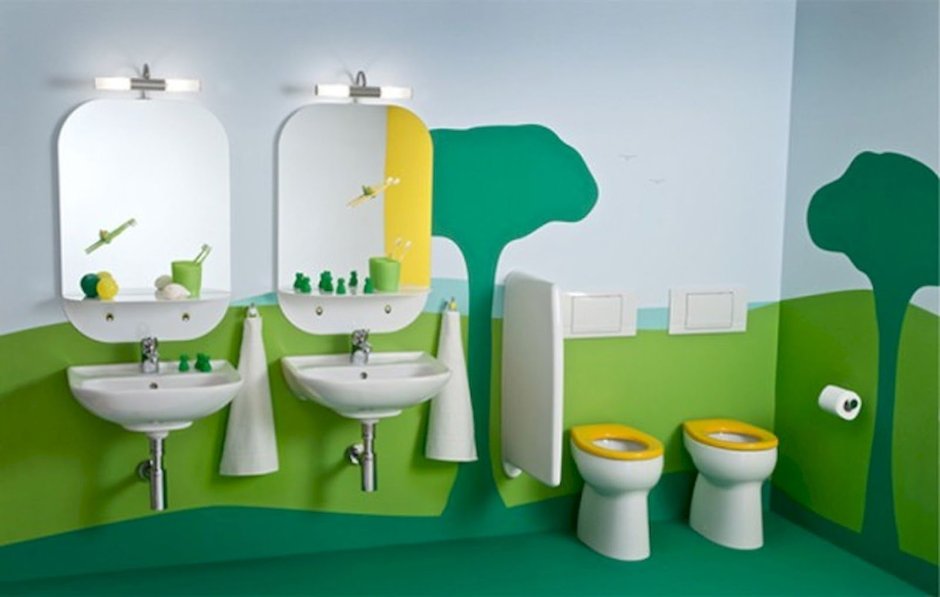Унитаз напольный jika Baby 2203.6 (385x295x350) детский, горизонтальный