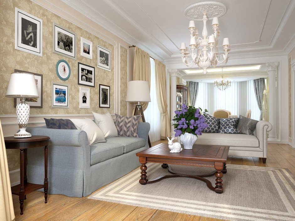 Дизайн современная классика