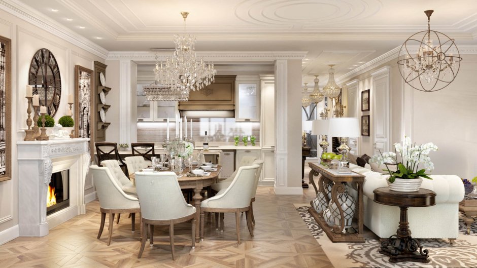 Интерьер классика