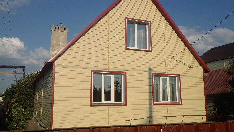 Металлосайдинг Корабельная доска слоновая кость