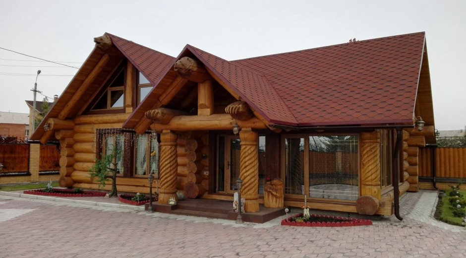 Баня из лиственницы