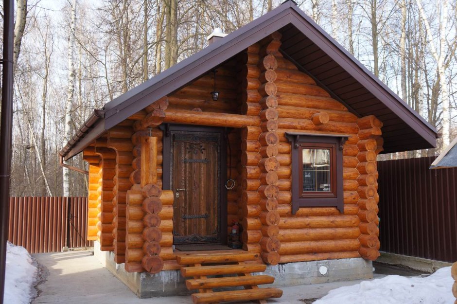 Баня из ОЦБ под ключ