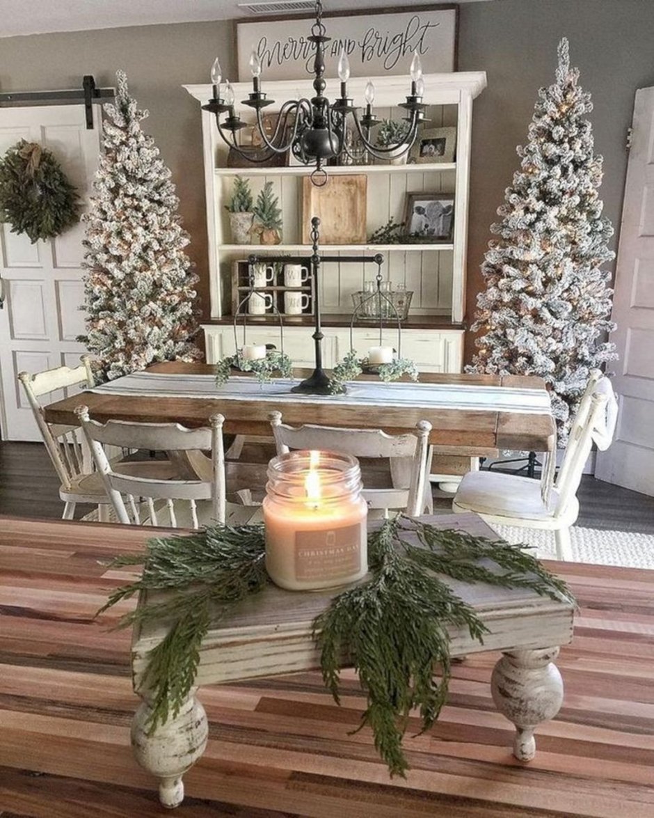 Christmas Farmhouse декор