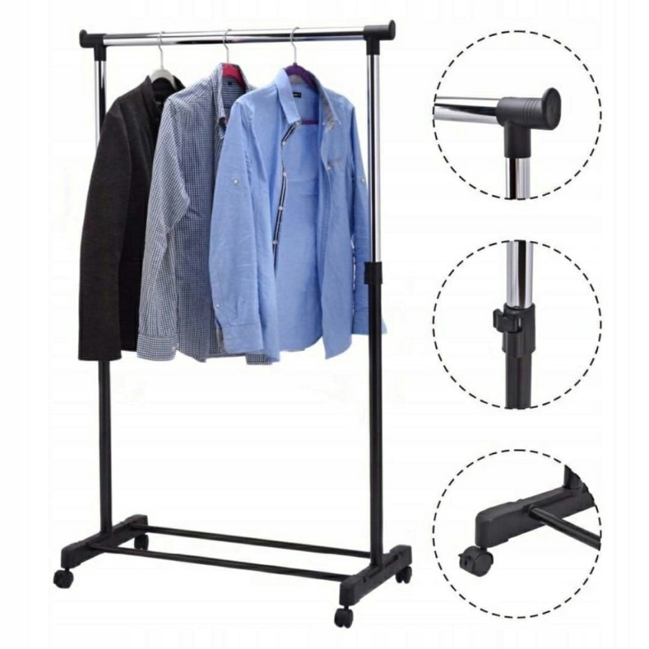 Single Pole clothes Rack напольная вешалка