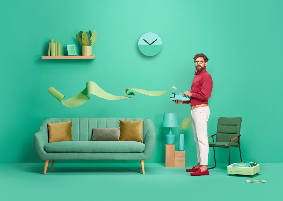 Креативная реклама мебели