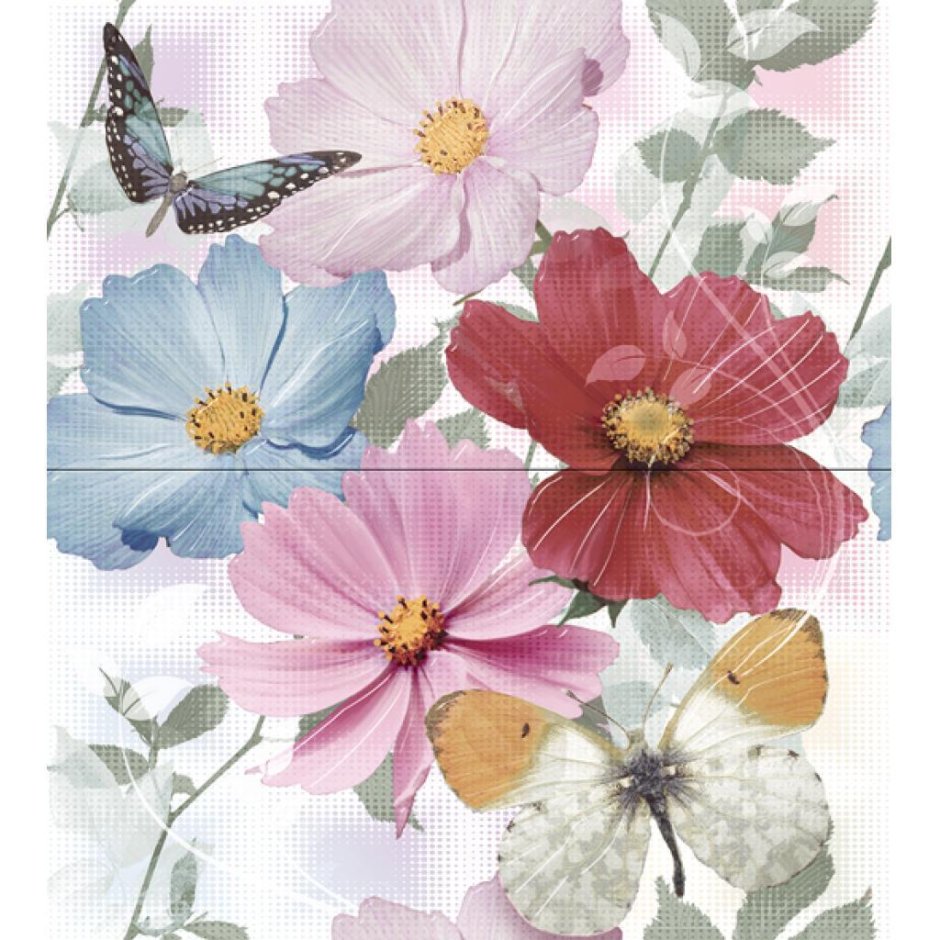 Панно Ceradim Dec Bloom panno (из 2-х шт) кпн16bloom 50х45