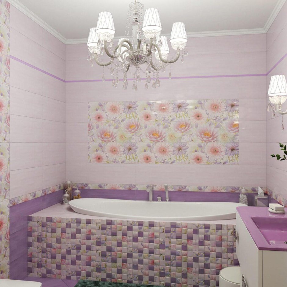 Плитка Aquarelle Lilac