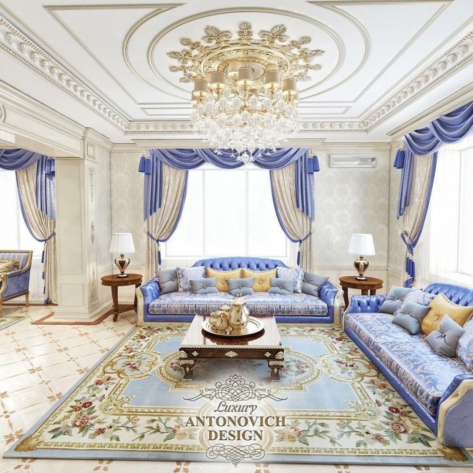 Королевская спальня Luxury Antonovich Design