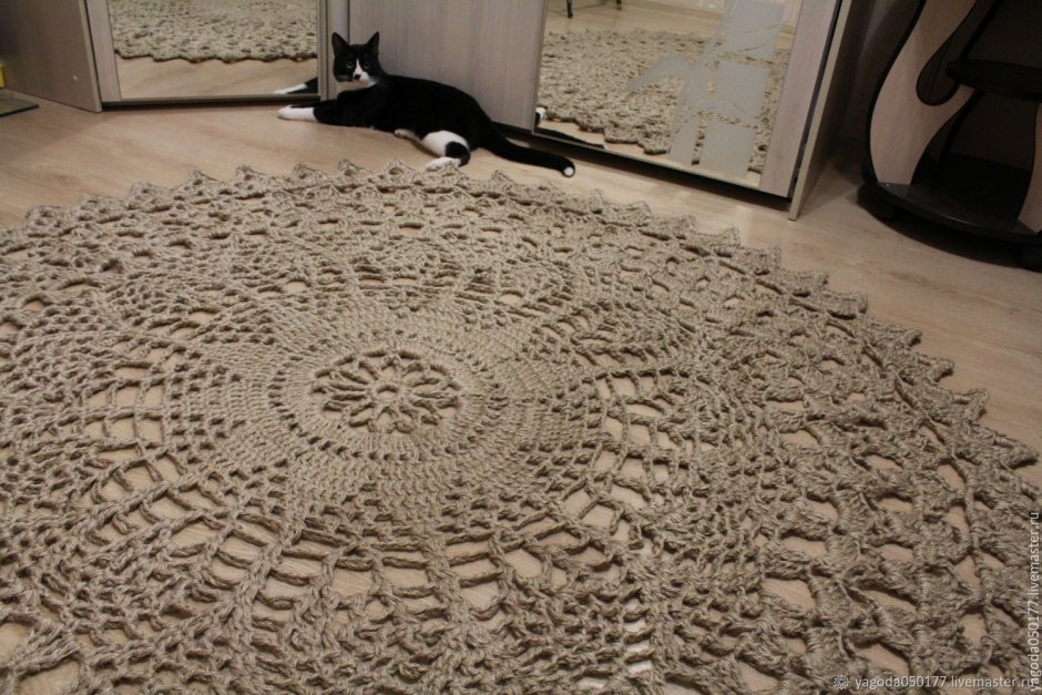 Коврик из шпагата