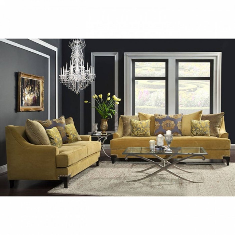 Two piece Gold Room