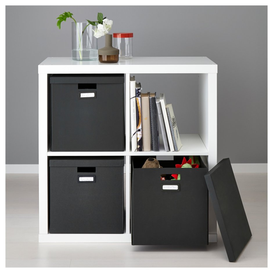 Ikea каллакс стеллаж белый