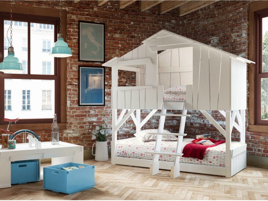 Кровать-домик Nest Loft
