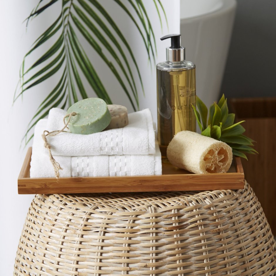 Бамбук ванной на раковину