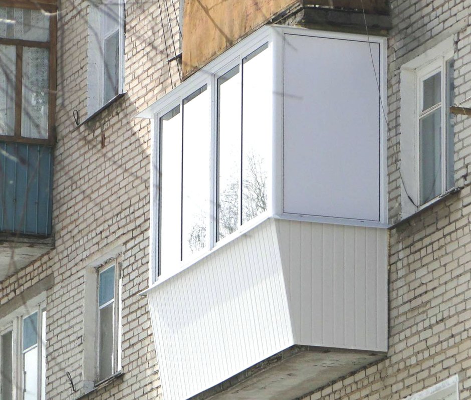 Лоджия с выносом