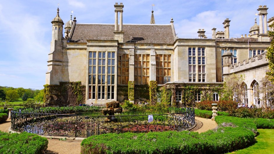 Burghley House Англия парк