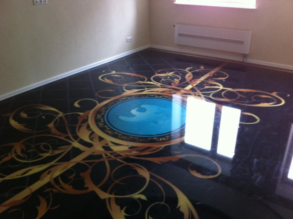 Эпоксидный наливной пол Epoxy Floor 3d