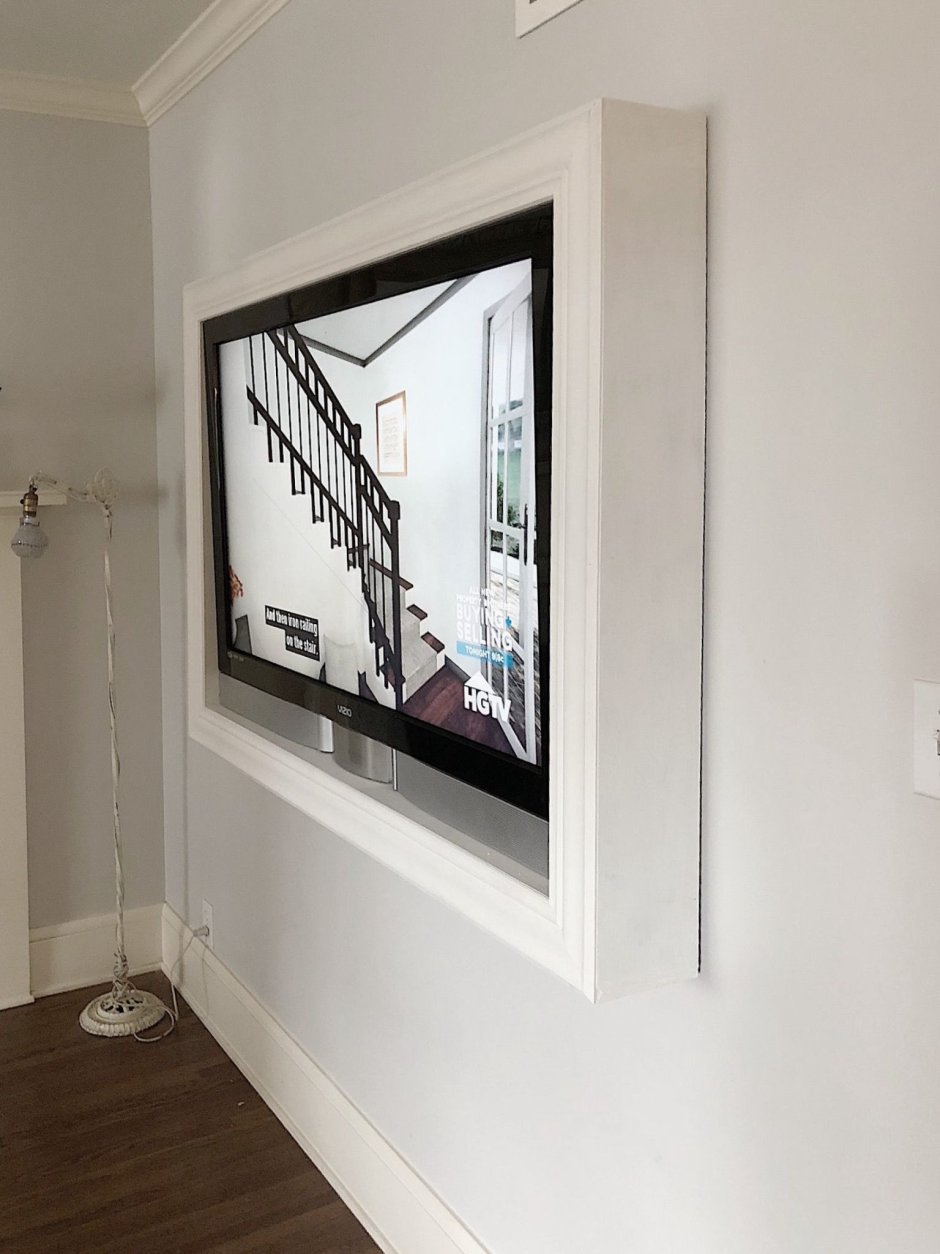 Frame телевизор сбоку
