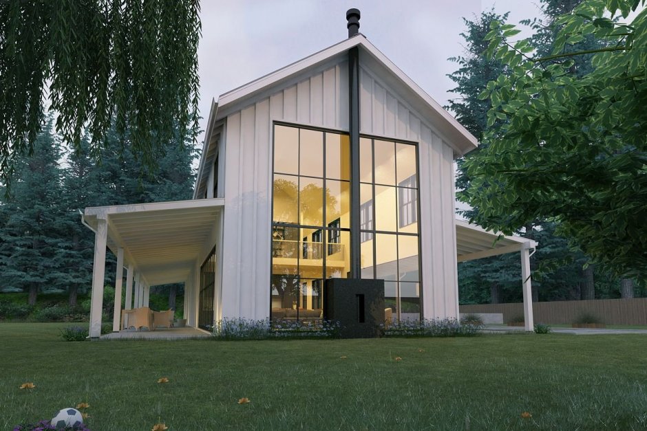 Barn House двухэтажный