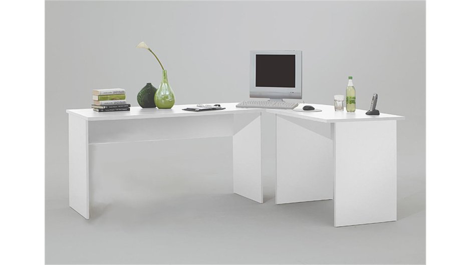 Стол компьютерный Homeoffice (белый, 1200х550х964 мм)