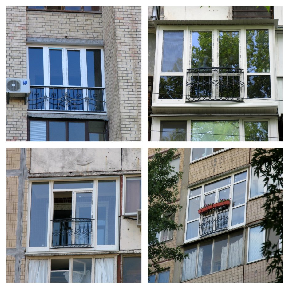 Панорамные окна в пятиэтажке
