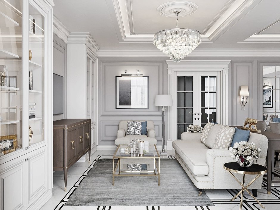 Behance Interior Design Living Room Classical