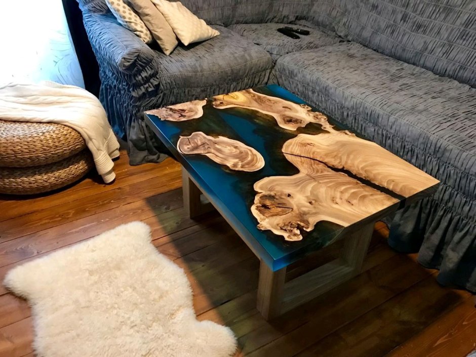 Кофейный столик из слэба