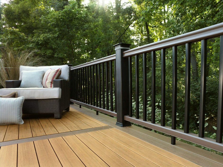 ДПК ограждение ECODECKING Техно
