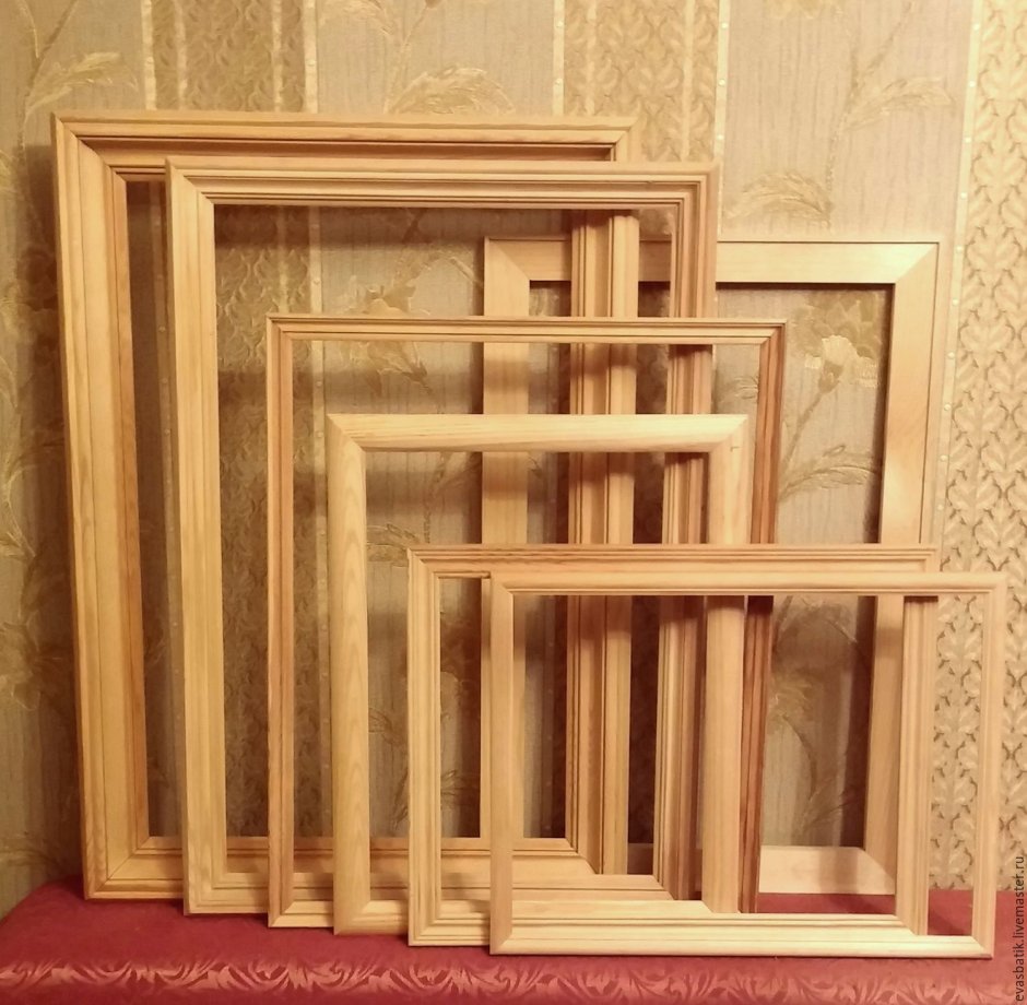 Самодельные деревянные рамки