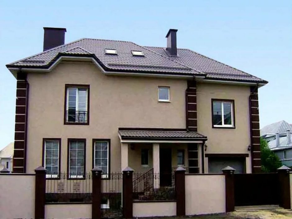 Покраска фасадов домов