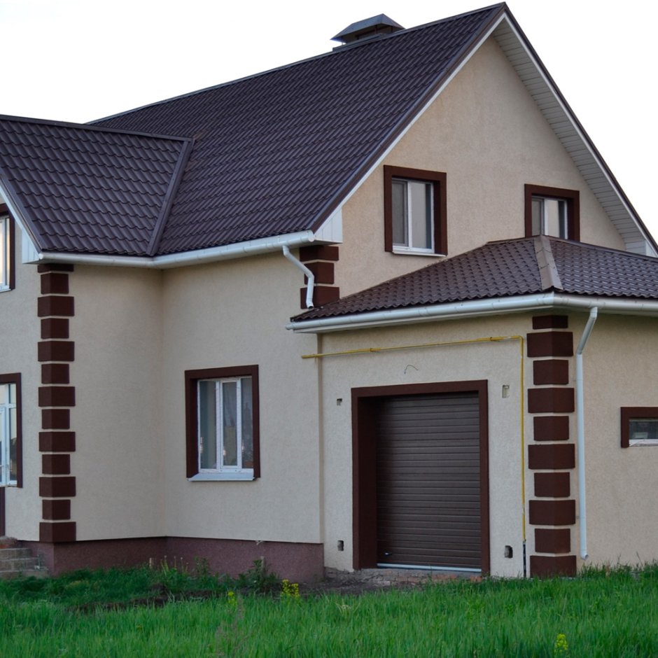 Фасады домов короед