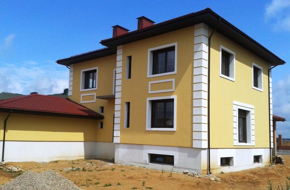 Штукатурный фасад